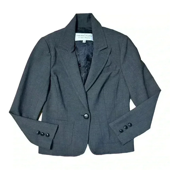Trina Turk Jackets & Blazers - Trina Turk Women’s Classic Black Blazer Size 6